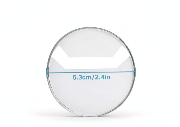 JoyHuaTrade Badge Protective Film 2.48in Plastic Pack of 50-2