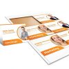 Laekker Industries 4x3 Name Badge Paper Inserts 240 Pack White-4