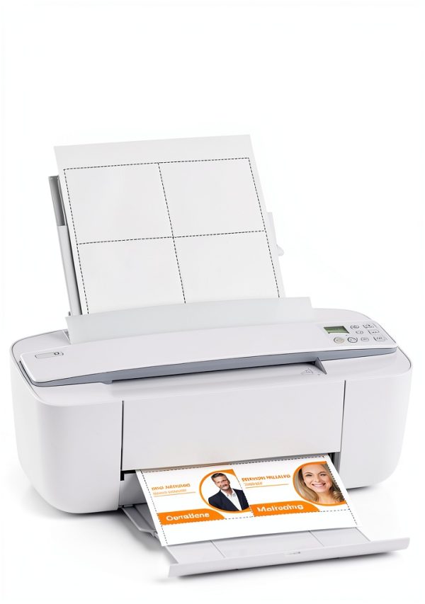 Laekker Industries 4x3 Name Badge Paper Inserts 240 Pack White-3
