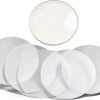 Badge Protective Film Clear PVC 1.46x1.46 Inch 100pcs by Hztyyier-0