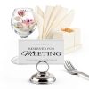 Name Badge Inserts Laekker Industries White 3.5x2.25 Inch 320 Pack-5