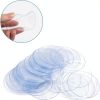 JoyHuaTrade Badge Protective Film 2.48in Plastic Pack of 50-1