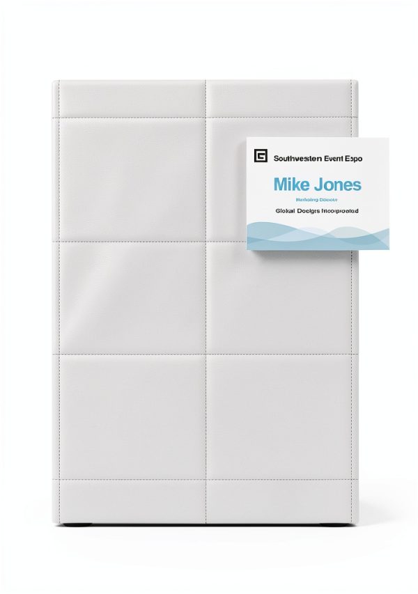 MaxGear Name Badge Inserts 240pcs White Rectangular Paper 3x4 Inch-1