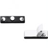 Magnetic Name Tag TSONCR MDF Stainless Steel Badge Set 3x1.2in White-5