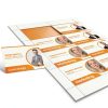 Name Badge Inserts Laekker Industries White 3.5x2.25 Inch 320 Pack-4