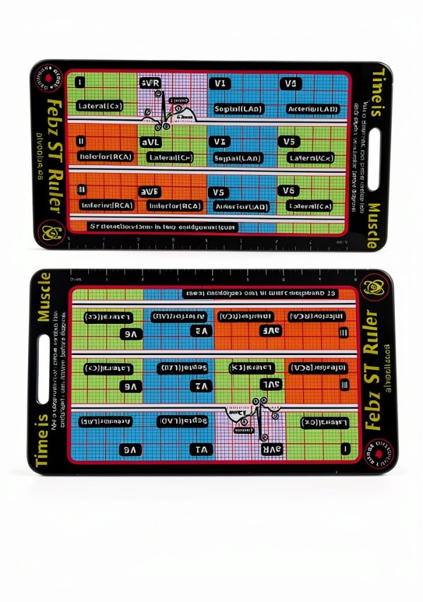 Alveolus Transparent Acrylic Badge Ruler ACC-ECG-002 Small-7