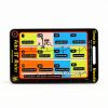 Alveolus Transparent Acrylic Badge Ruler ACC-ECG-002 Small-4