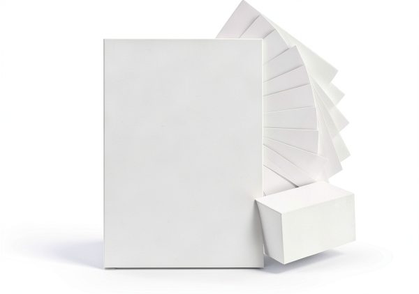Name Badge Inserts Patelai 200 Pack 6 x 4.25 Inch White Paper-1