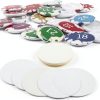 Badge Protective Film Clear PVC 1.46x1.46 Inch 100pcs by Hztyyier-1