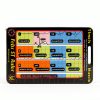 Alveolus Transparent Acrylic Badge Ruler ACC-ECG-002 Small-1