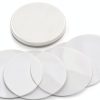 Badge Protective Film Clear PVC 1.46x1.46 Inch 100pcs by Hztyyier-8