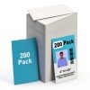 Name Badge Inserts Patelai 200 Pack 6 x 4.25 Inch White Paper-0