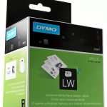 Dymo Visitor Badge Labels Non Adhesive Roll 30857 – Office Use-0