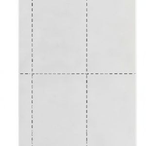 Name Badge Inserts Ivory 1/2 x 11 in Vellum Paper 500 Badge Sheets-0