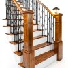 Poplar Box Newel Post by Amish Made – 55in Paint-Grade Stair Newel-3