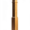 Poplar Box Newel Post by Amish Made – 55in Paint-Grade Stair Newel-1