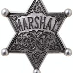 Denix Old West Era Marshall Replica Badge-0