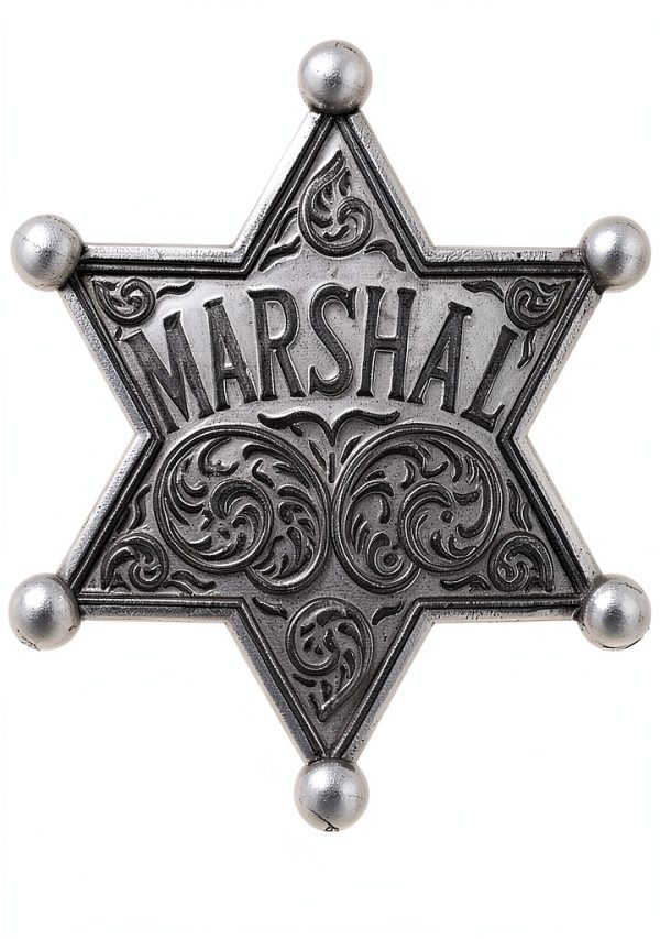 Denix Old West Era Marshall Replica Badge-0