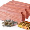 Conifer 4Js Newel Post Fastener 3½" Alder Colonial Molding-1