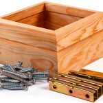 4Js Newel Post Fastener 3 1/4 inch Hemlock Contemporary Molding-0