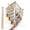 tonchean 2 Pcs 3.5 x 48 Inch Stair Railing Indoor Modern Newel Post-6