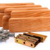 4Js Newel Post Fastener 3 1/4 inch Hemlock Contemporary Molding-1