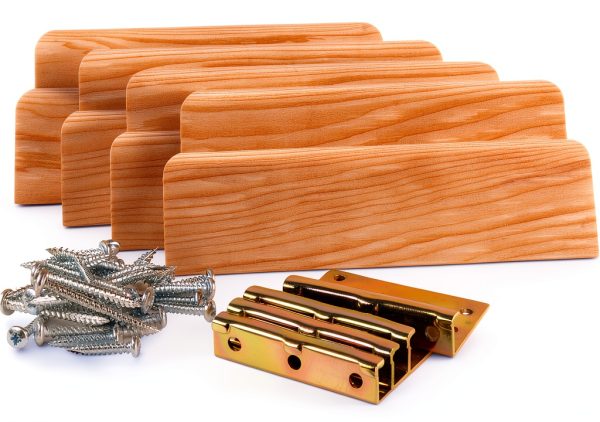 4Js Newel Post Fastener 3 1/4 inch Hemlock Contemporary Molding-1