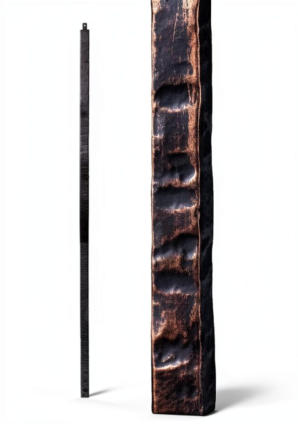 Oil Rubbed Bronze Square Newel Post House of Forgings 1x1x47in-0