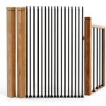 16 Sets Wrought Iron Balusters Straight Hollow Iron Baluster Shoes Bulk Stair Flat Shoe for 1/2 Square Staircase and 2 Pcs Red Oak Stair Newel Post, Satin Black-0