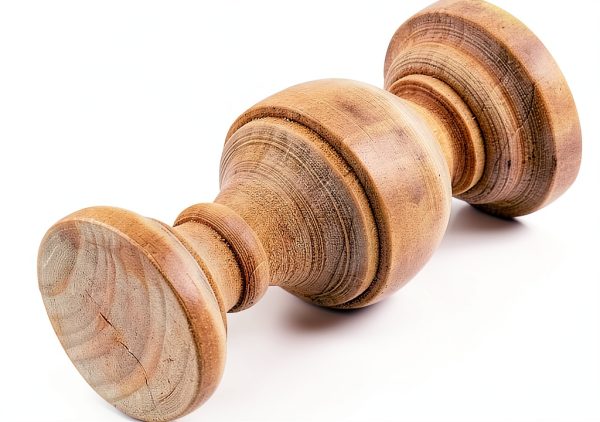 HEVSTIL 6-Pack Bed Post Finials,Fence Post Finial Newel Post Finial Wood Finials Decorative Delicate Wood Carved Finial Wooden Ornaments-2