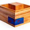 4Js Newel Post Fastener, 3 1/2" Poplar Contemporary Molding-6