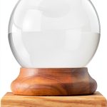 Amlong Crystal Newel Post Cap Finial - 6 Inch Crystal Ball Staircase-0