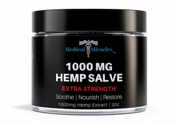 Medical Miracles Hemp 1000 Mg Salve for Joints and Pain Relief-0